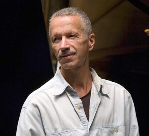 Colour portrait of Keith Jarrett