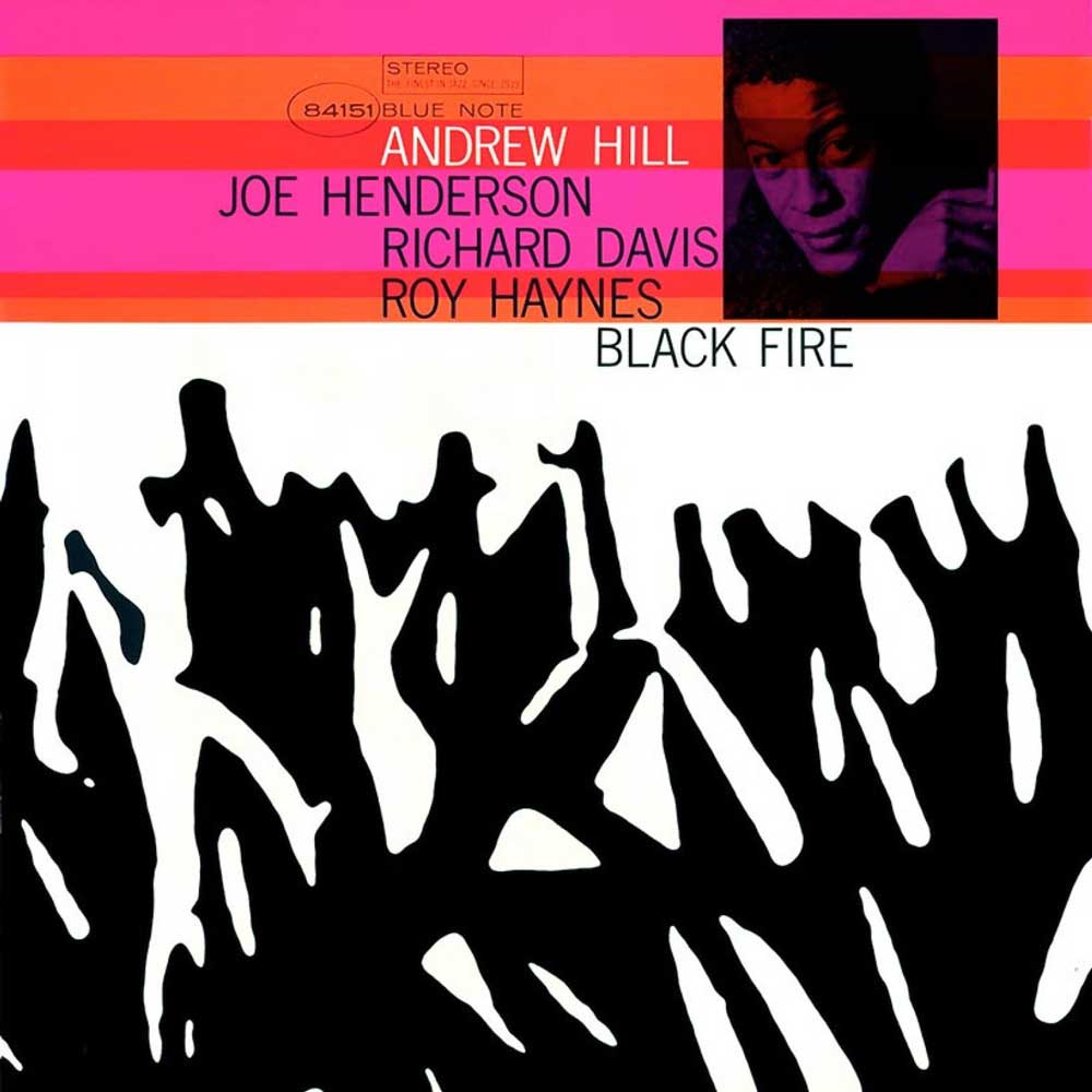 Andrew Hill - Black Fire のアルバムカバー。