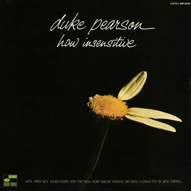 Duke Pearson - How Insensitive のアルバム カバー。