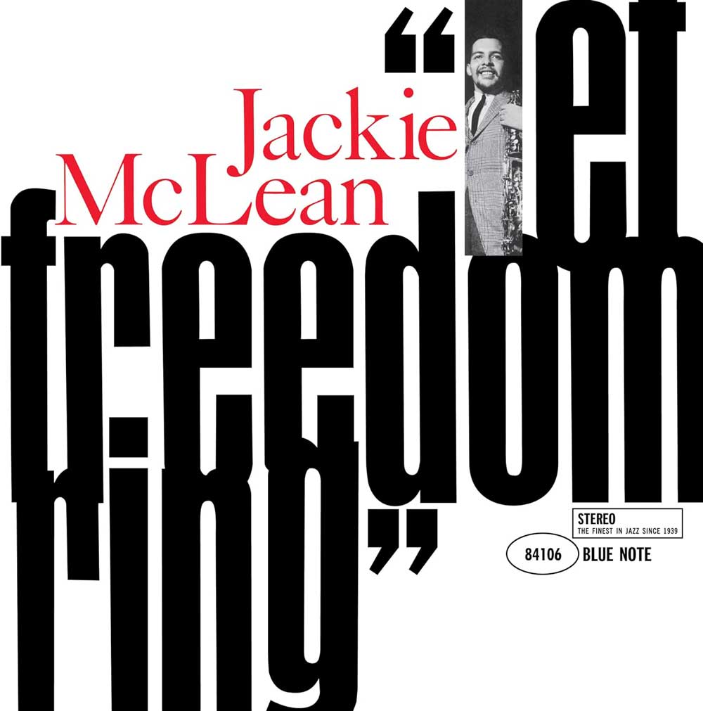 Jackie McLean - Let Freedom Ring のアルバム カバー。